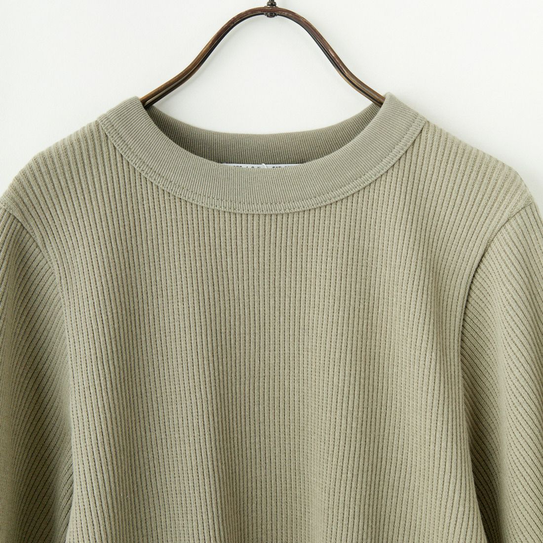 Americana [アメリカーナ] ヴィンテージリブ ショートスリーブTシャツ [BRF-749A] ｾｰｼﾞｸﾞﾘｰﾝ