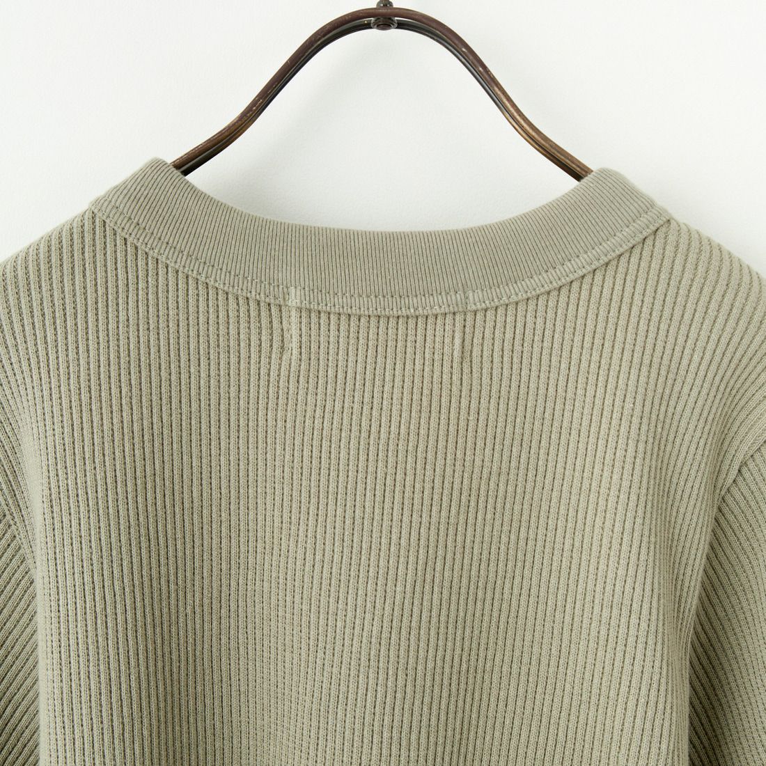 Americana [アメリカーナ] ヴィンテージリブ ショートスリーブTシャツ [BRF-749A] ｾｰｼﾞｸﾞﾘｰﾝ