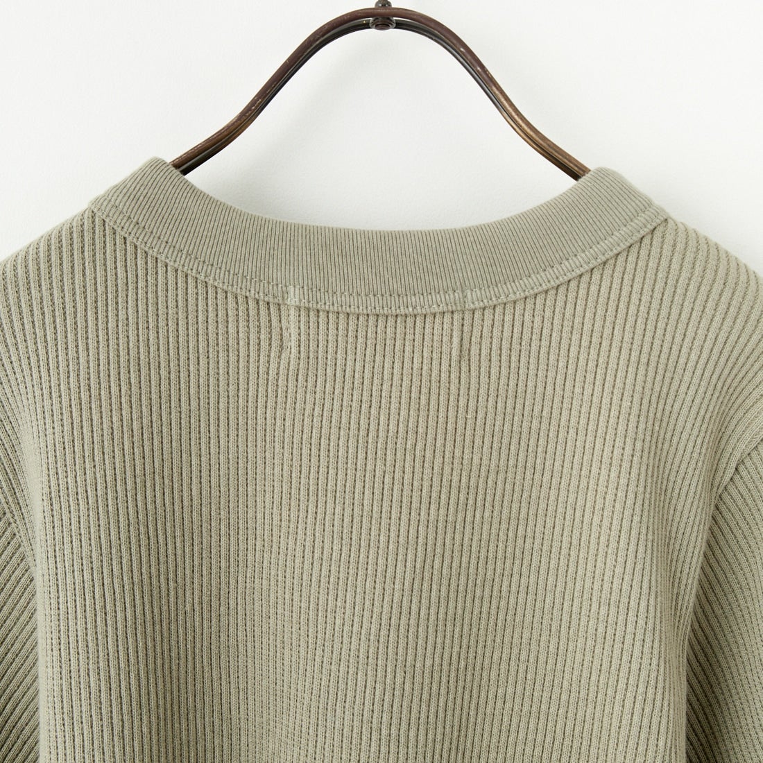 Americana [アメリカーナ] ヴィンテージリブ ショートスリーブTシャツ [BRF-749A] ｾｰｼﾞｸﾞﾘｰﾝ