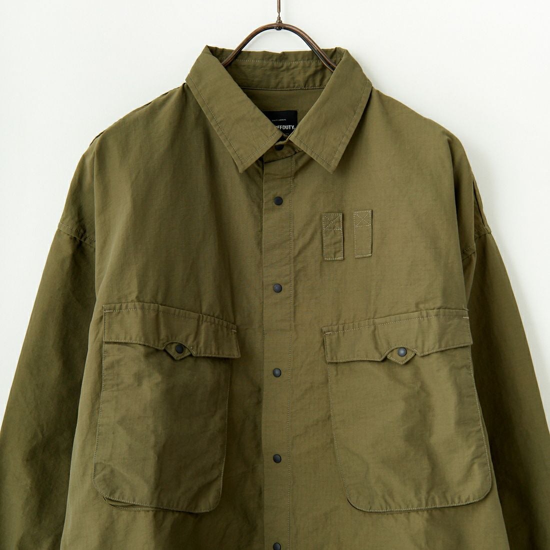 HAVEOFFDUTY [ハブオフデューティ] リップストップハイカーシャツ [HOD25SSRHKST] KHAKI