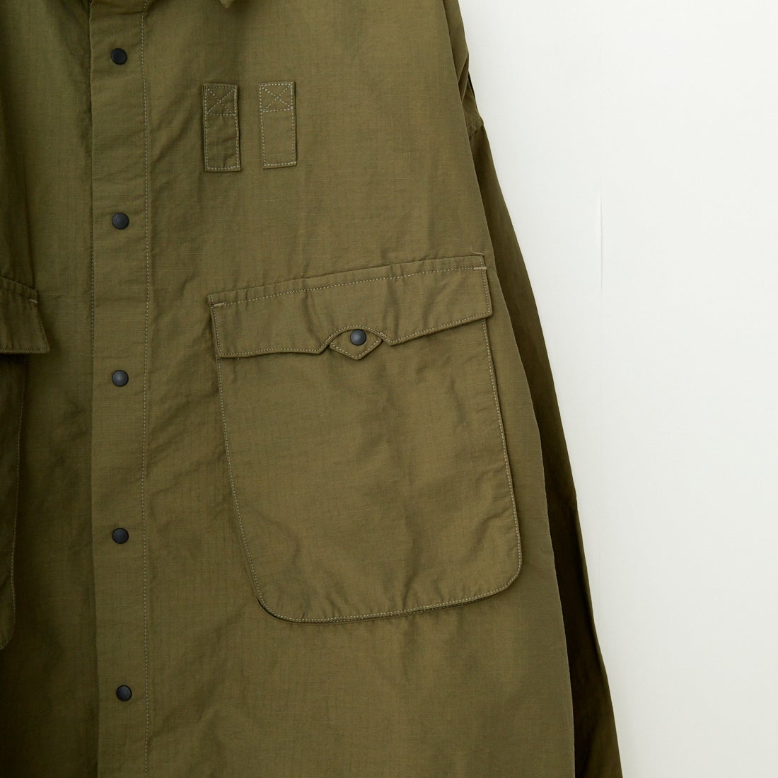 HAVEOFFDUTY [ハブオフデューティ] リップストップハイカーシャツ [HOD25SSRHKST] KHAKI
