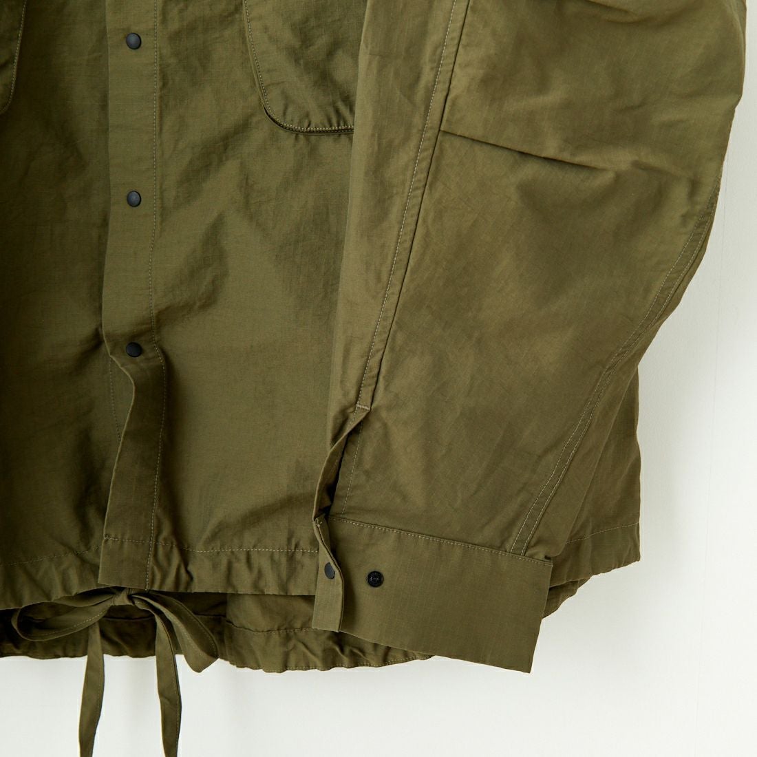 HAVEOFFDUTY [ハブオフデューティ] リップストップハイカーシャツ [HOD25SSRHKST] KHAKI