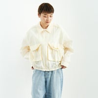 O.WHT&&モデル身長：160cm 着用サイズ：F&&