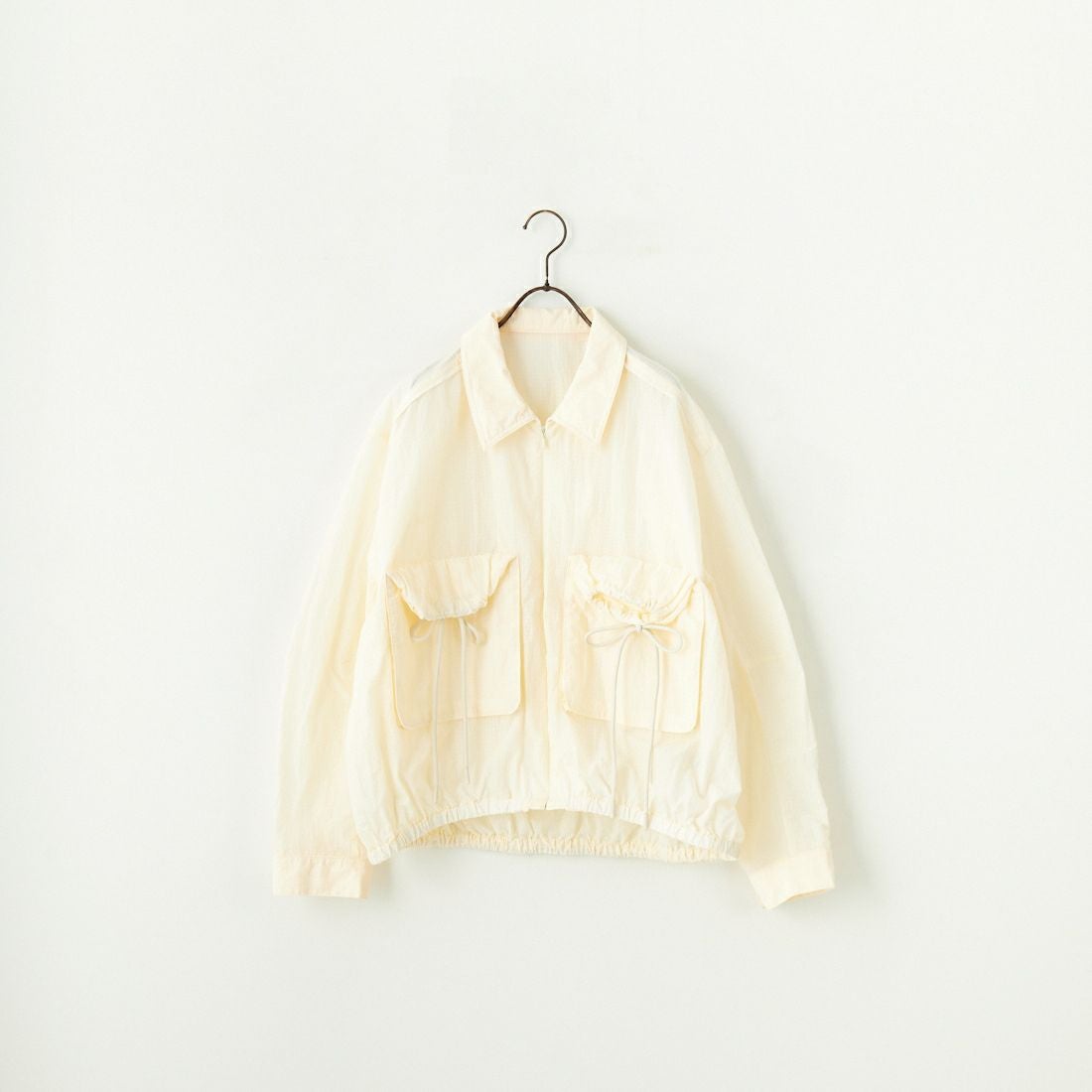 MAISON SPECIAL [メゾンスペシャル] リップストップブルゾン [21251215802] O.WHT