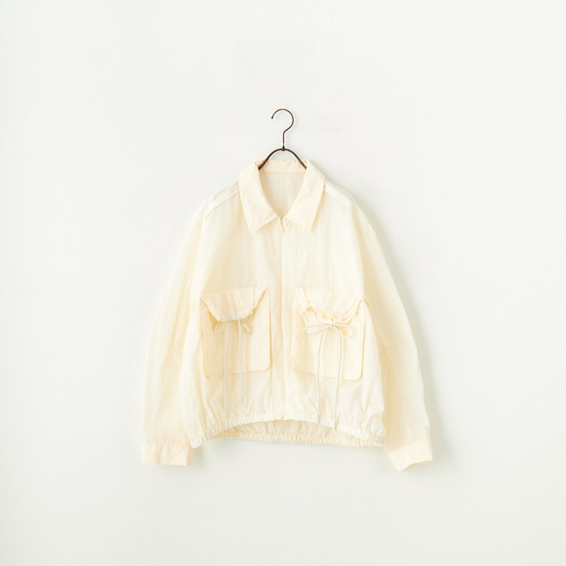 MAISON SPECIAL [メゾンスペシャル] リップストップブルゾン [21251215802] O.WHT