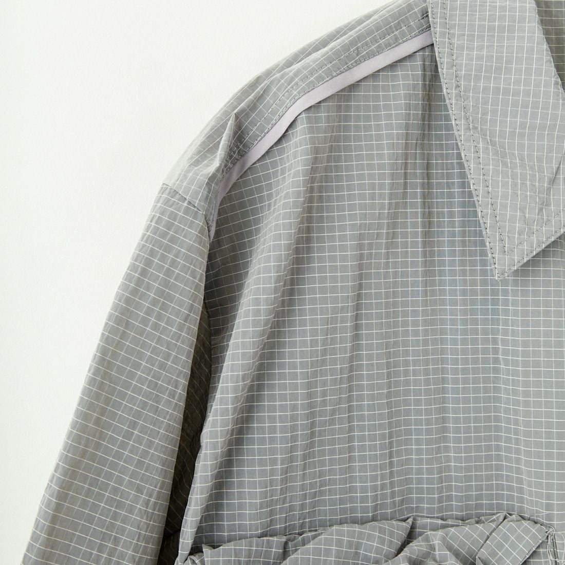 MAISON SPECIAL [メゾンスペシャル] リップストップブルゾン [21251215802] GRY