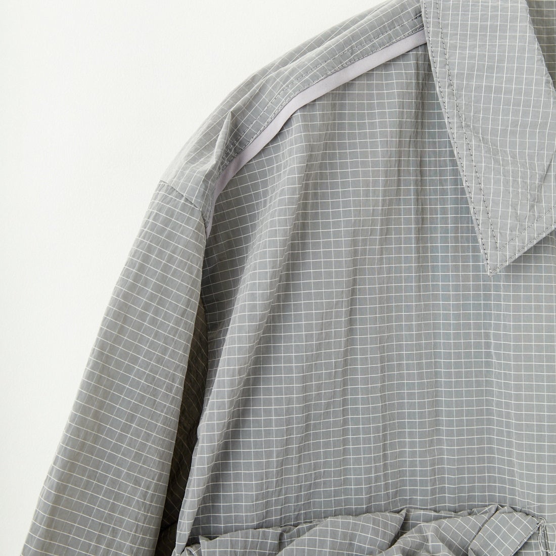 MAISON SPECIAL [メゾンスペシャル] リップストップブルゾン [21251215802] GRY