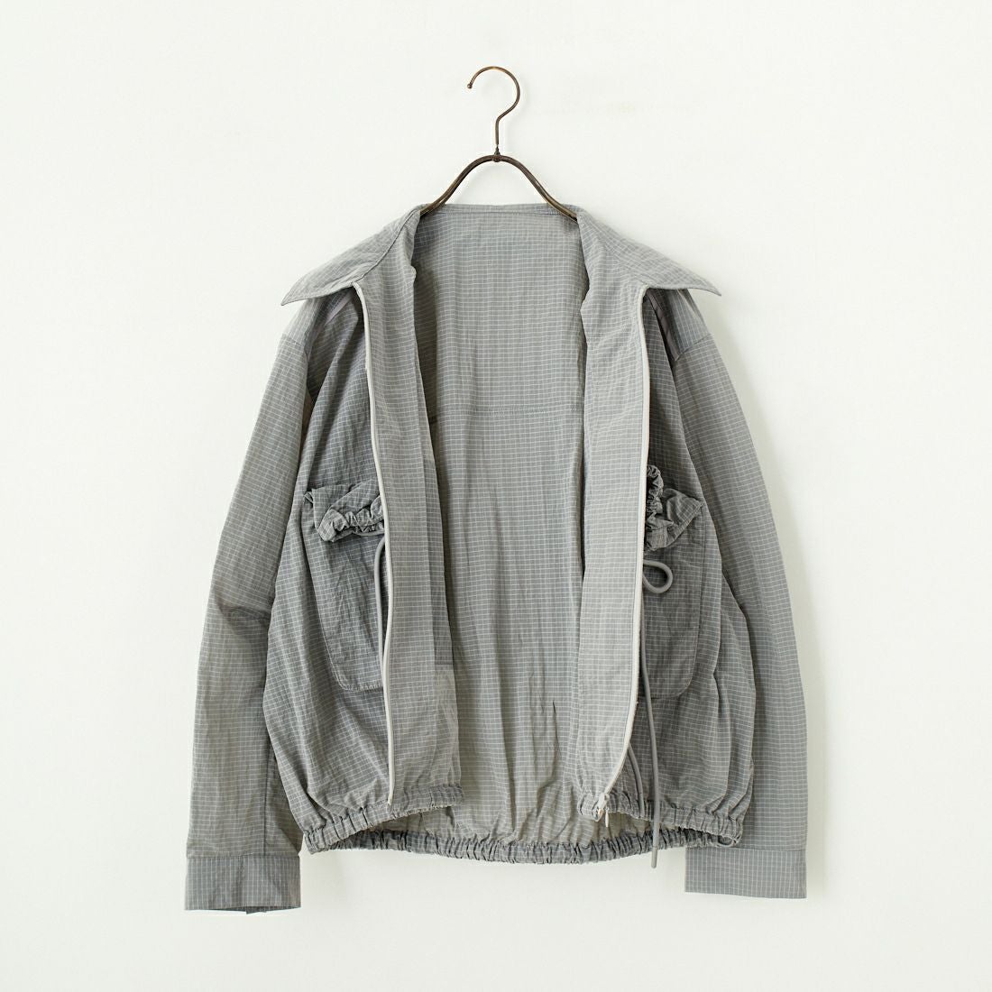 MAISON SPECIAL [メゾンスペシャル] リップストップブルゾン [21251215802] GRY