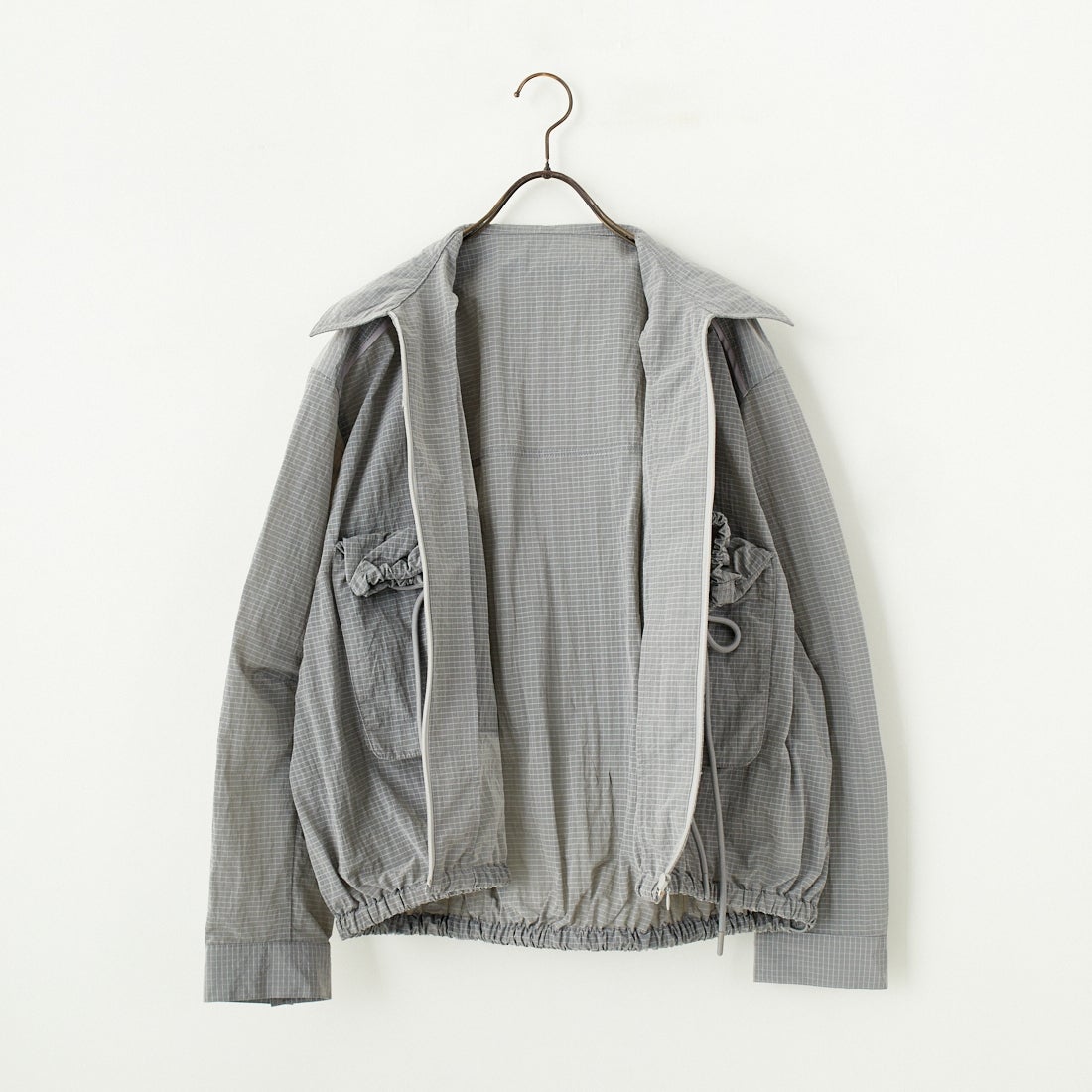 MAISON SPECIAL [メゾンスペシャル] リップストップブルゾン [21251215802] GRY