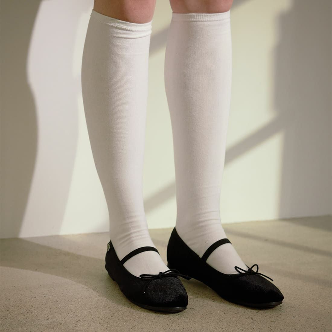 Rockfish Weatherwear [ロックフィッシュ ウェザーウェア] WISLEY SCRUNCH メリージェーン リボンキルトバレエシューズ [RF1SHBD3FL001] BLACK