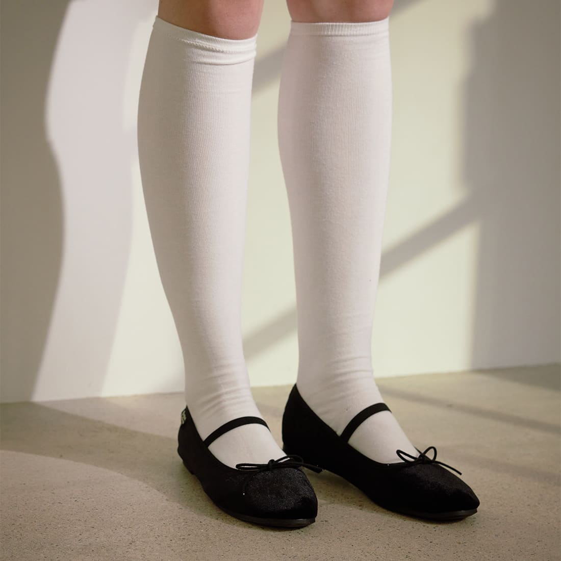 Rockfish Weatherwear [ロックフィッシュ ウェザーウェア] WISLEY SCRUNCH メリージェーン リボンキルトバレエシューズ [RF1SHBD3FL001] BLACK