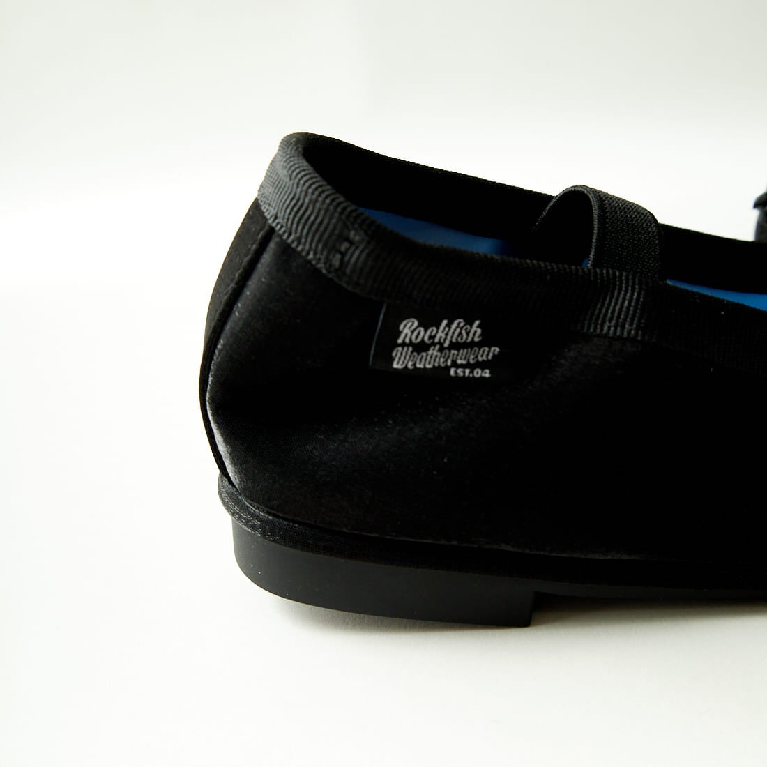 Rockfish Weatherwear [ロックフィッシュ ウェザーウェア] WISLEY SCRUNCH メリージェーン リボンキルトバレエシューズ [RF1SHBD3FL001] BLACK