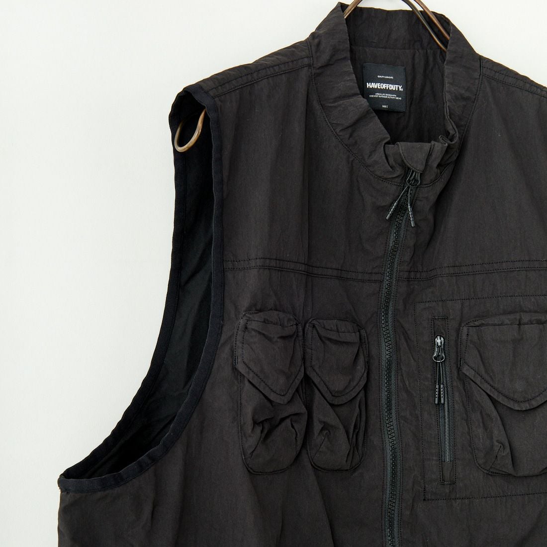 HAVEOFFDUTY [ハブオフデューティ] ミルマルチポケットベスト [HOD25SSMMPV] BLACK