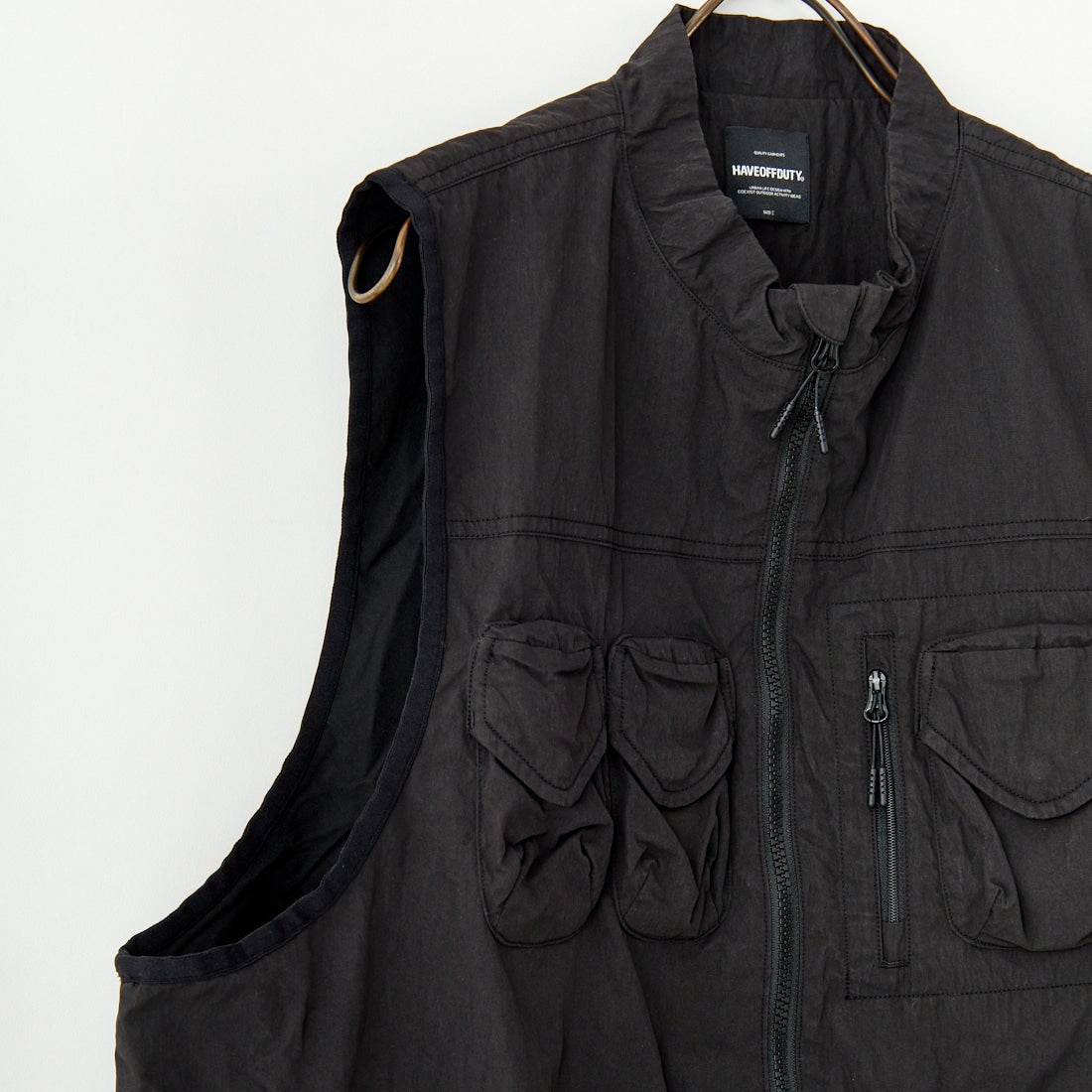 HAVEOFFDUTY [ハブオフデューティ] ミルマルチポケットベスト [HOD25SSMMPV] BLACK