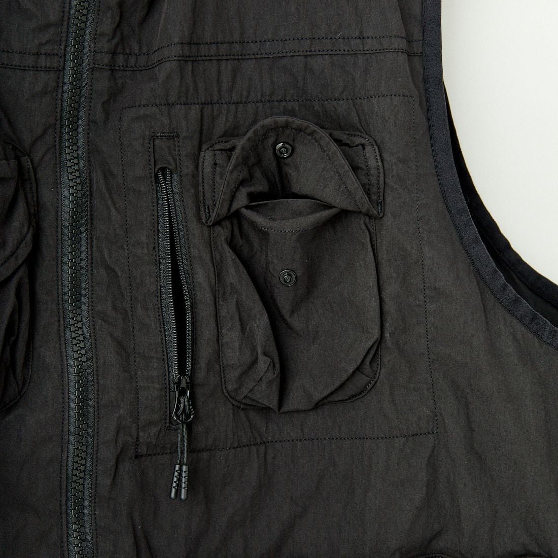 HAVEOFFDUTY [ハブオフデューティ] ミルマルチポケットベスト [HOD25SSMMPV] BLACK