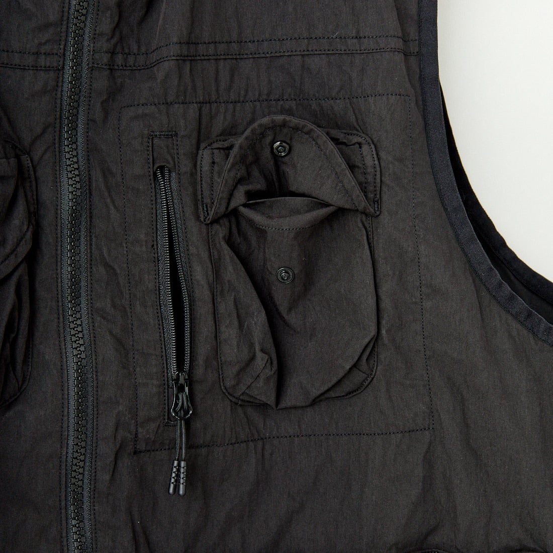 HAVEOFFDUTY [ハブオフデューティ] ミルマルチポケットベスト [HOD25SSMMPV] BLACK