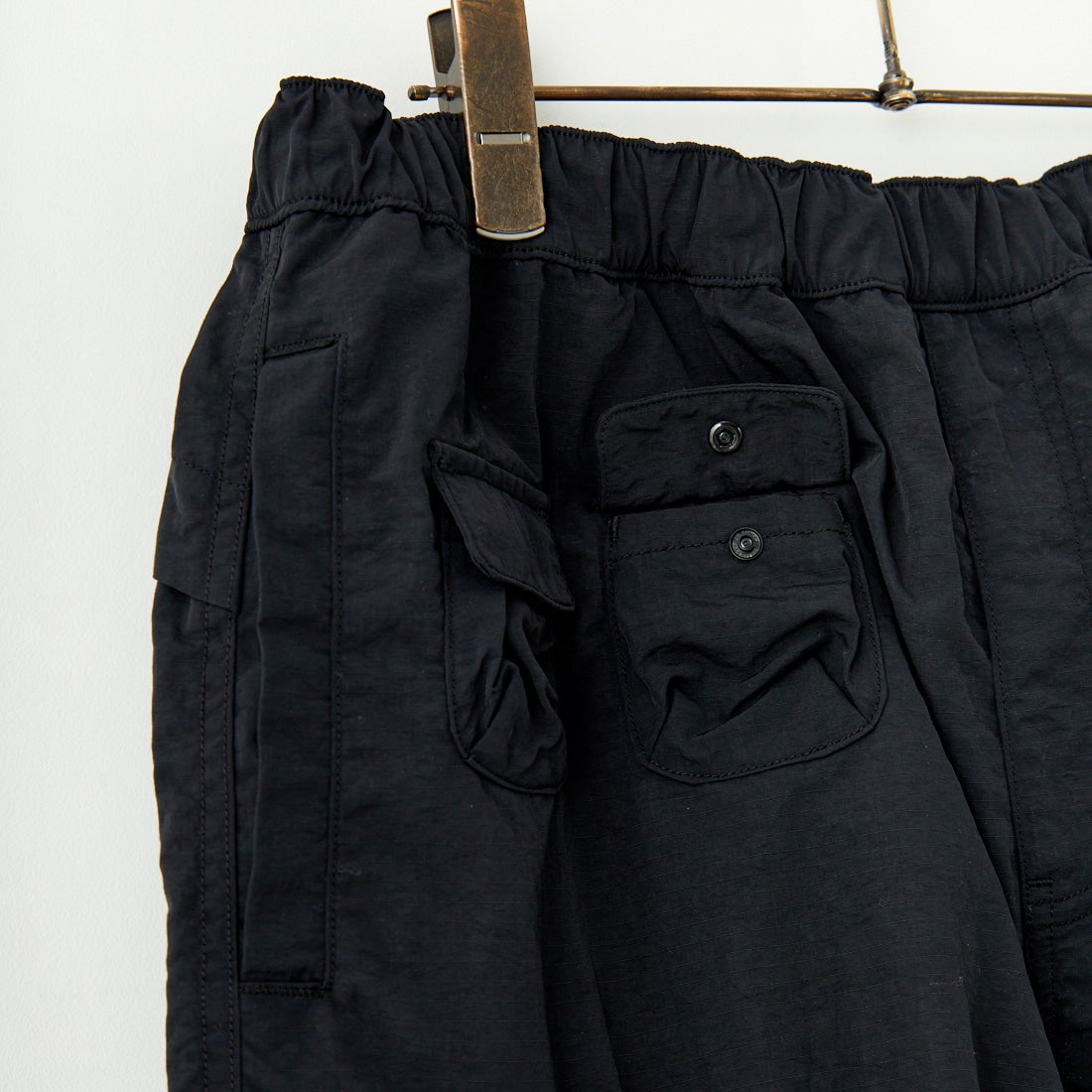 HAVEOFFDUTY [ハブオフデューティ] リップストップミルカーゴパンツ [HOD25SSRMCPT] BLACK