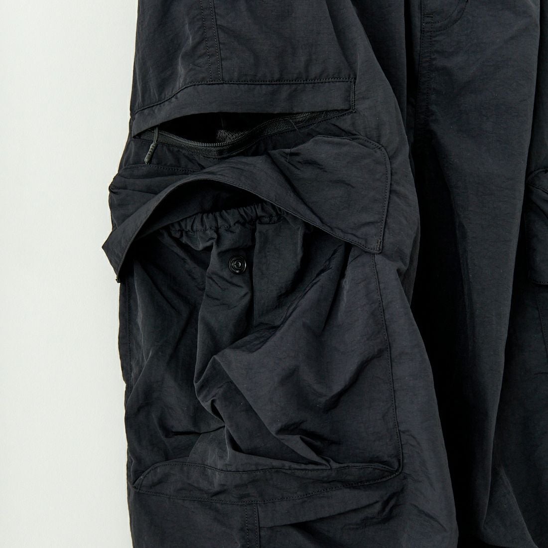 HAVEOFFDUTY [ハブオフデューティ] リップストップミルカーゴパンツ [HOD25SSRMCPT] BLACK