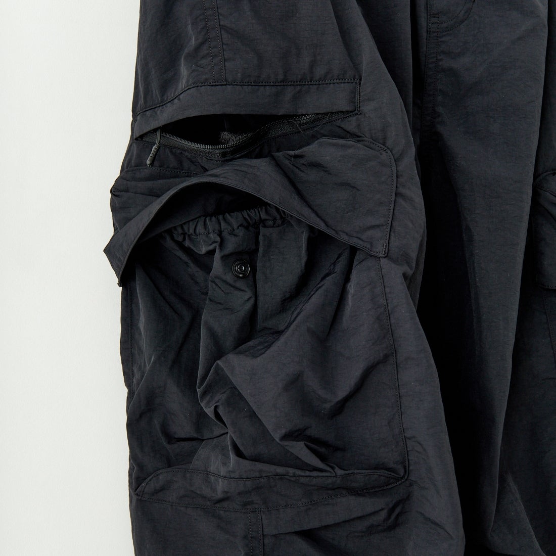HAVEOFFDUTY [ハブオフデューティ] リップストップミルカーゴパンツ [HOD25SSRMCPT] BLACK