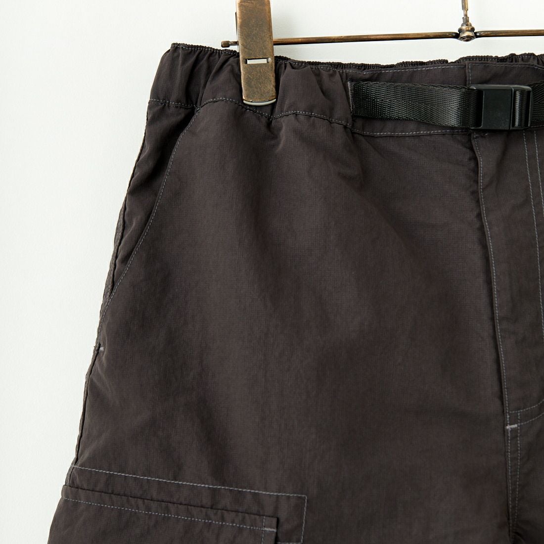 HAVEOFFDUTY [ハブオフデューティ] N/Pミルカーゴショーツ [HOD25SSMCST] DARK GRAY