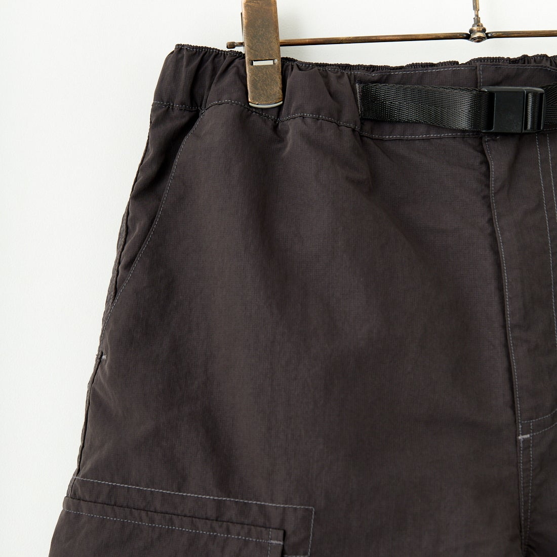 HAVEOFFDUTY [ハブオフデューティ] N/Pミルカーゴショーツ [HOD25SSMCST] DARK GRAY