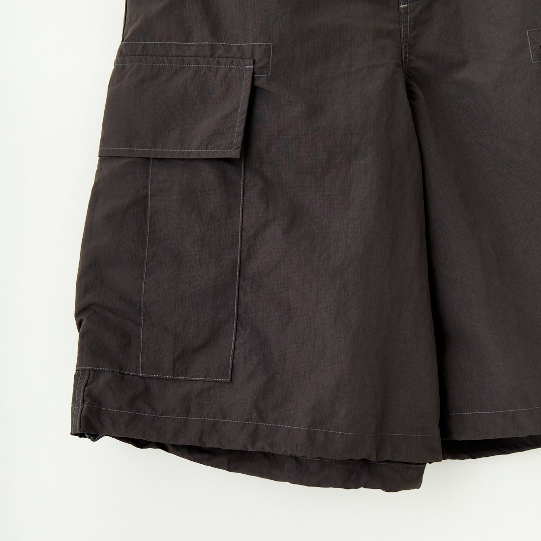 HAVEOFFDUTY [ハブオフデューティ] N/Pミルカーゴショーツ [HOD25SSMCST] DARK GRAY