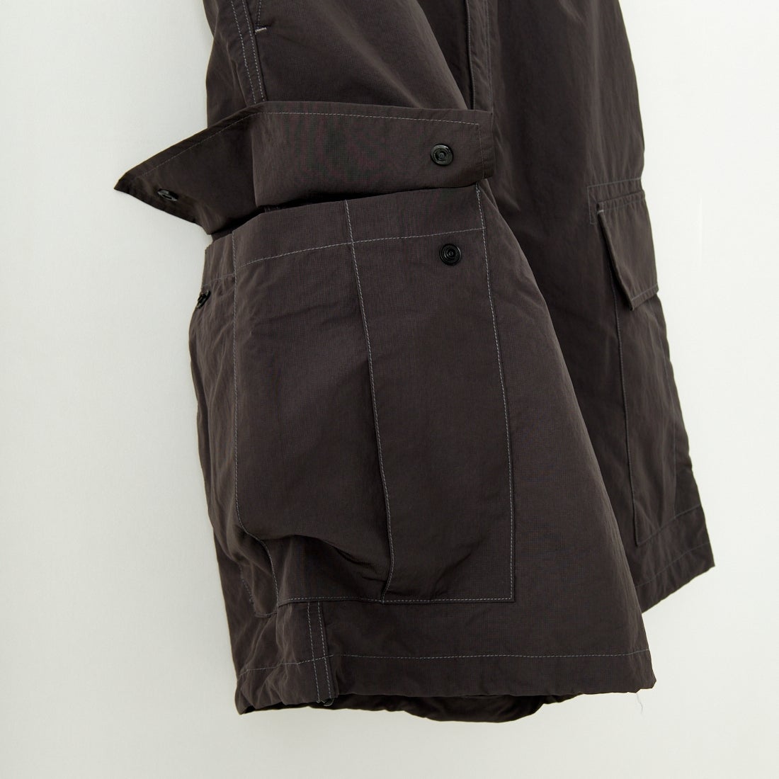 HAVEOFFDUTY [ハブオフデューティ] N/Pミルカーゴショーツ [HOD25SSMCST] DARK GRAY