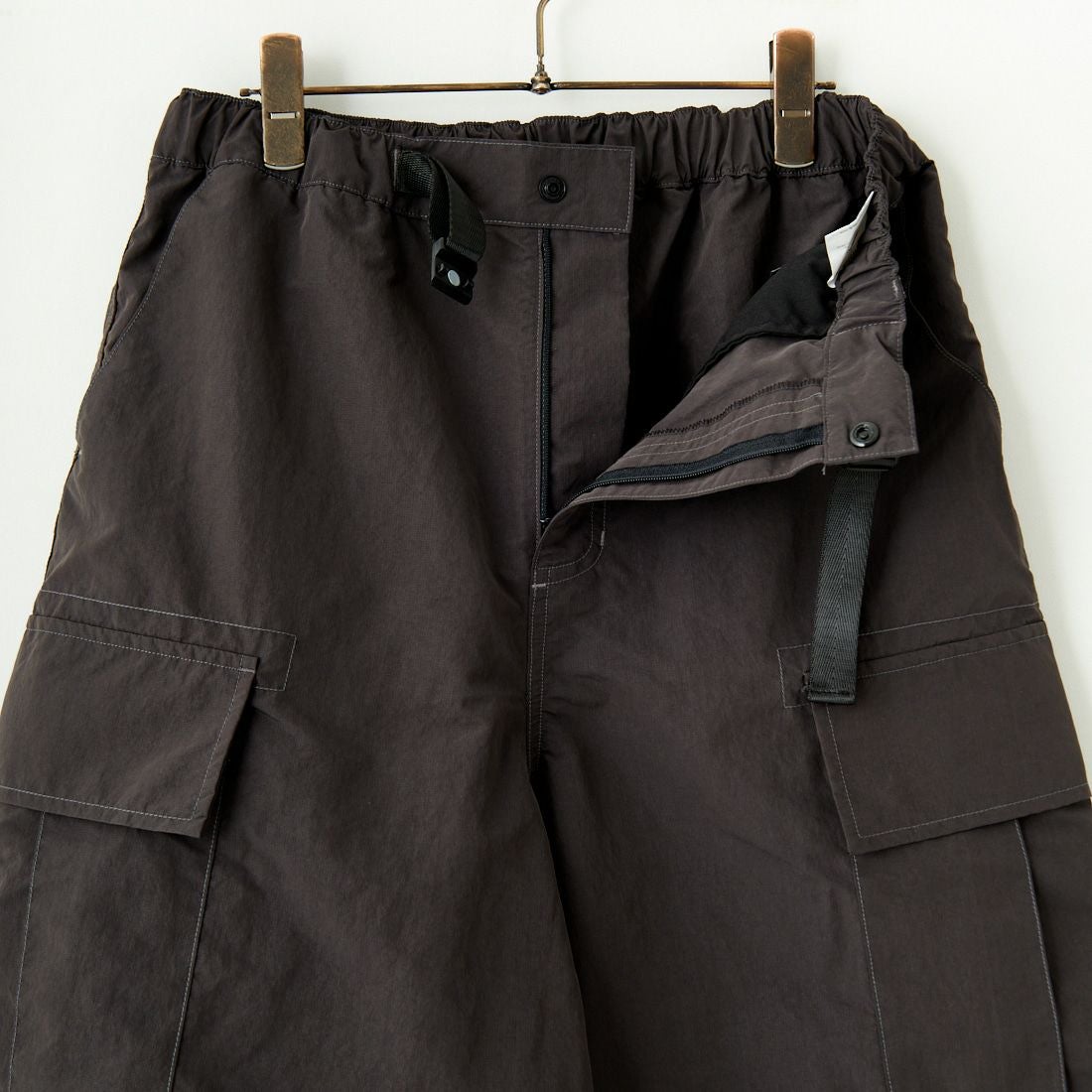 HAVEOFFDUTY [ハブオフデューティ] N/Pミルカーゴショーツ [HOD25SSMCST] DARK GRAY