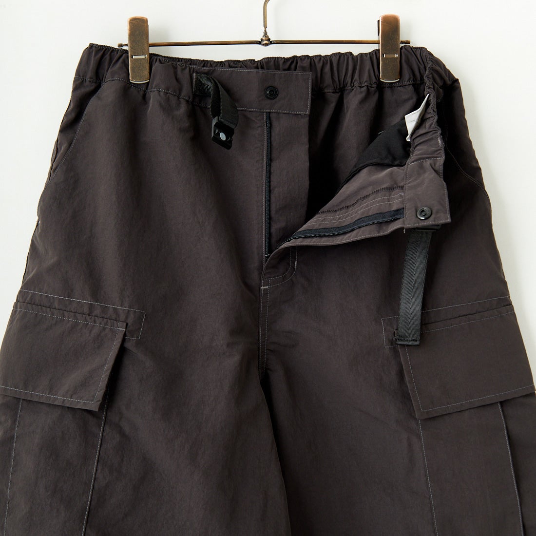 HAVEOFFDUTY [ハブオフデューティ] N/Pミルカーゴショーツ [HOD25SSMCST] DARK GRAY