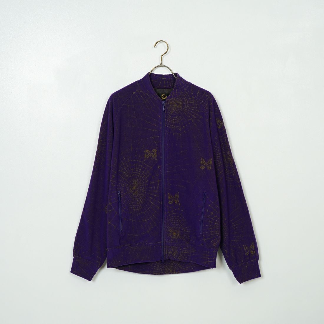 Needles [ニードルズ] リブカラートラックジャケット [QV329] A PURPLE