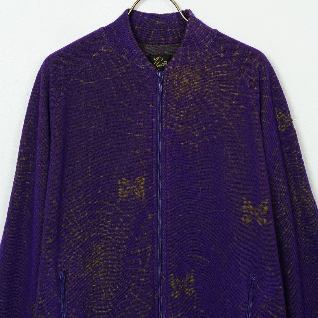Needles [ニードルズ] リブカラートラックジャケット [QV329] A PURPLE