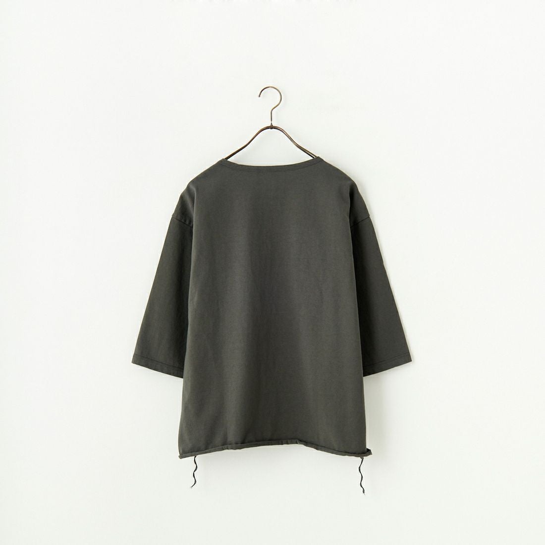 have a good day [ハブアグッドデイ] ボートネック7分袖カットソー [HGD-320] CHARCOAL