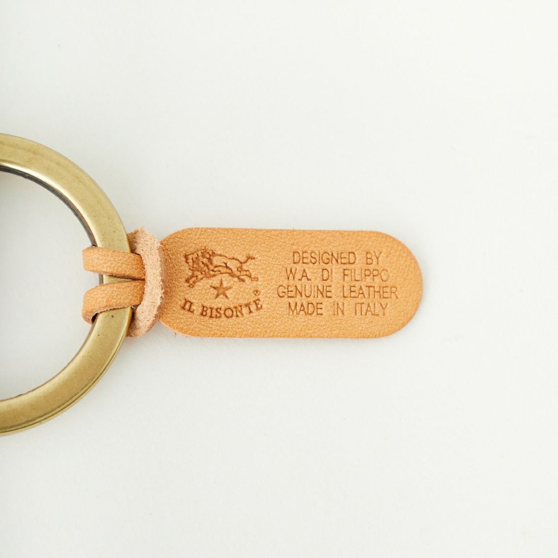 IL BISONTE [イルビゾンテ] レザーキーリング [54252305951] 72 ﾋﾟﾝｸ