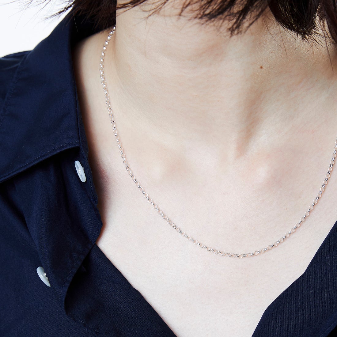 XOLO JEWELRY [ショロジュエリー] ラウンドリンクネックレス [XON040
