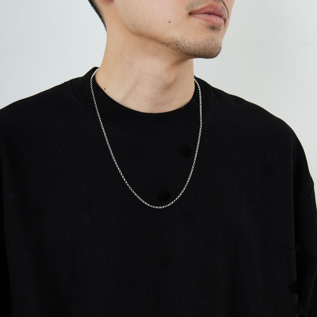 XOLO JEWELRY [ショロジュエリー] ROUND LINKネックレス [XON040-60] SILVER