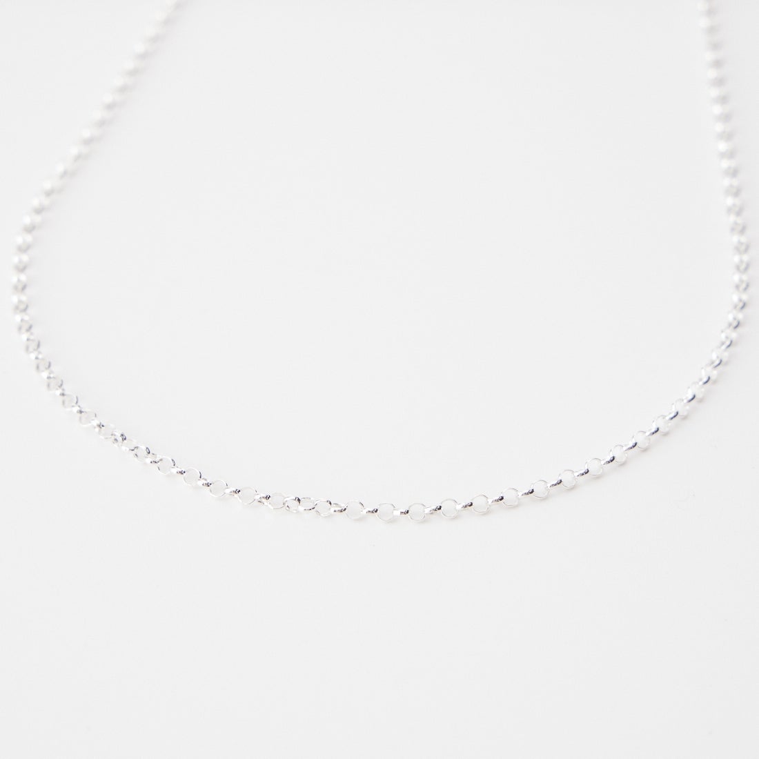 XOLO JEWELRY [ショロジュエリー] ROUND LINKネックレス [XON040-60] SILVER