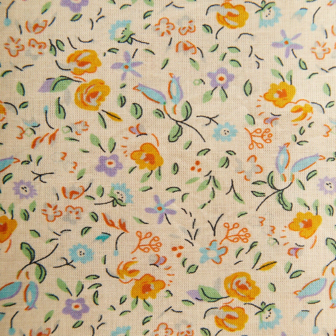 ARMEN [アーメン] コットンフラワープリント ユーティリティボートネックスモック [INAM2513FD] 9600 GYBE