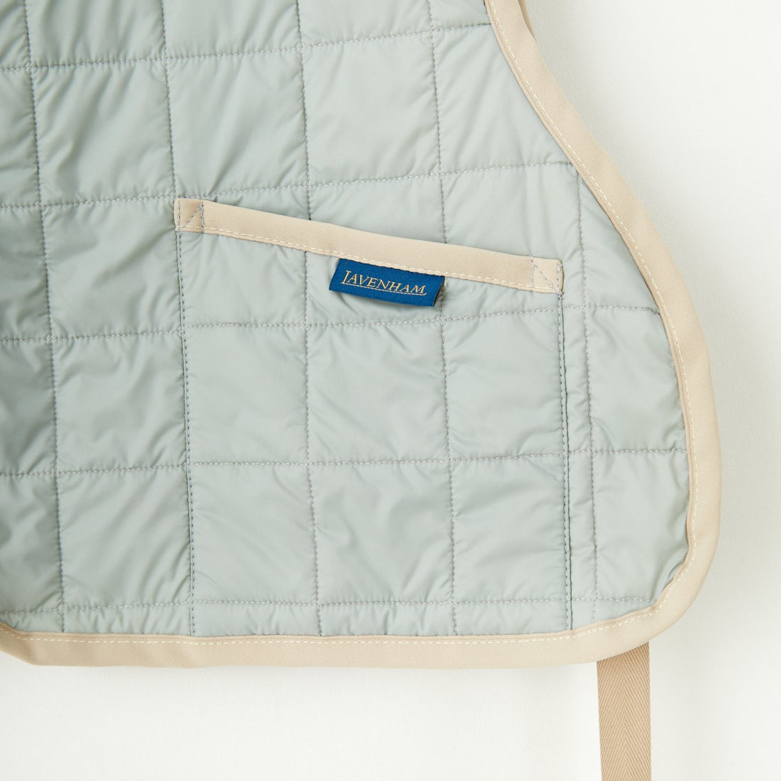 LAVENHAM [ラベンハム] ソーンハム ジレ [LV11112] A17 SILVER