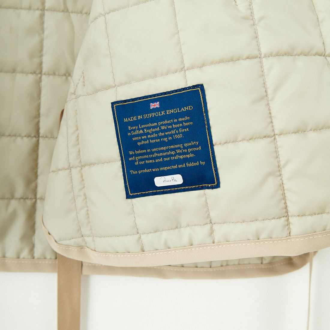 LAVENHAM [ラベンハム] ソーンハム ジレ [LV11112] A17 SILVER