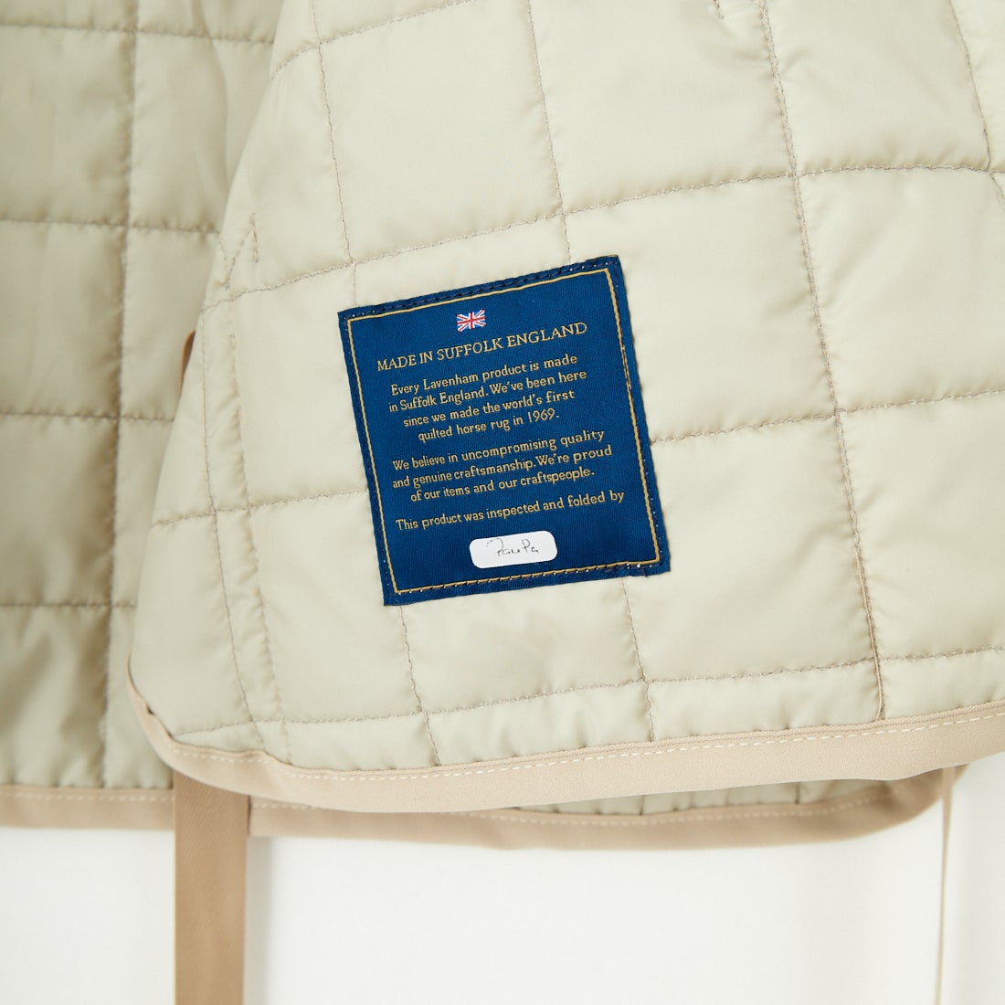 LAVENHAM [ラベンハム] ソーンハム ジレ [LV11112] A17 SILVER