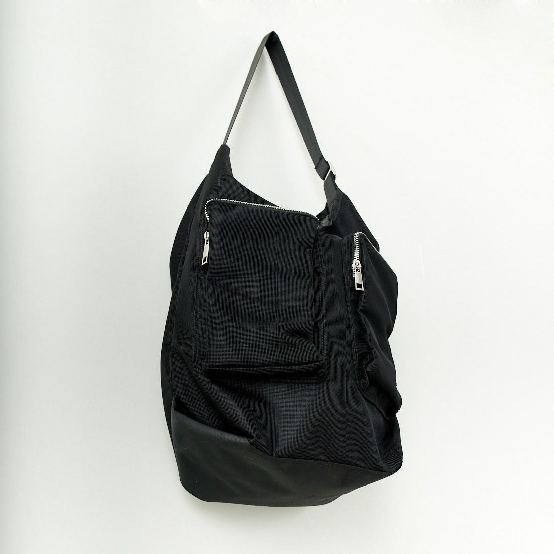 CONTROL FREAK [コントロールフリーク] メッシュテープトートバッグ [244-121517] BLACK