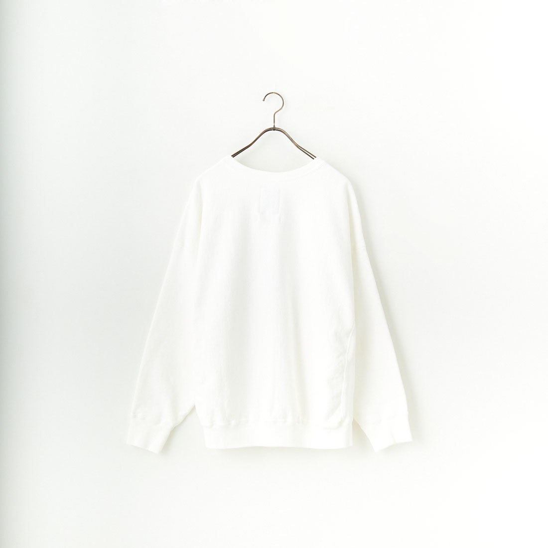 BOW WOW [バウワウ] WEST POINT ロゴ スウェットシャツ [BW251-WPLSS] WHITE