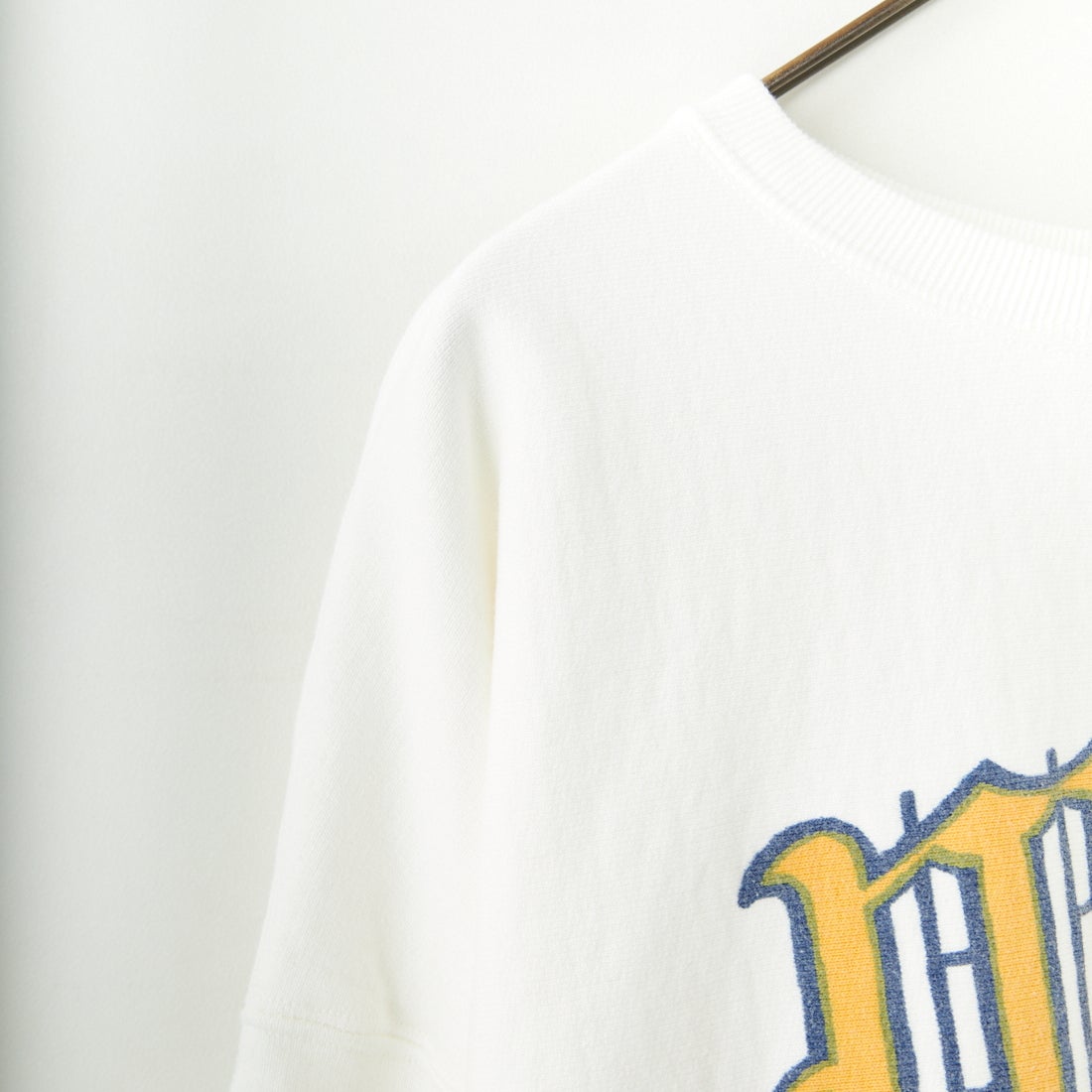 BOW WOW [バウワウ] WEST POINT ロゴ スウェットシャツ [BW251-WPLSS] WHITE