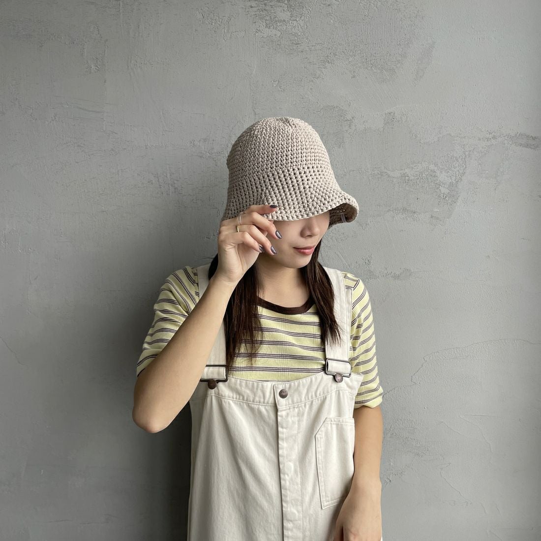 HALO COMMODITY [ハロ コモディティー] ドライニットハット [H251-442] BEIGE