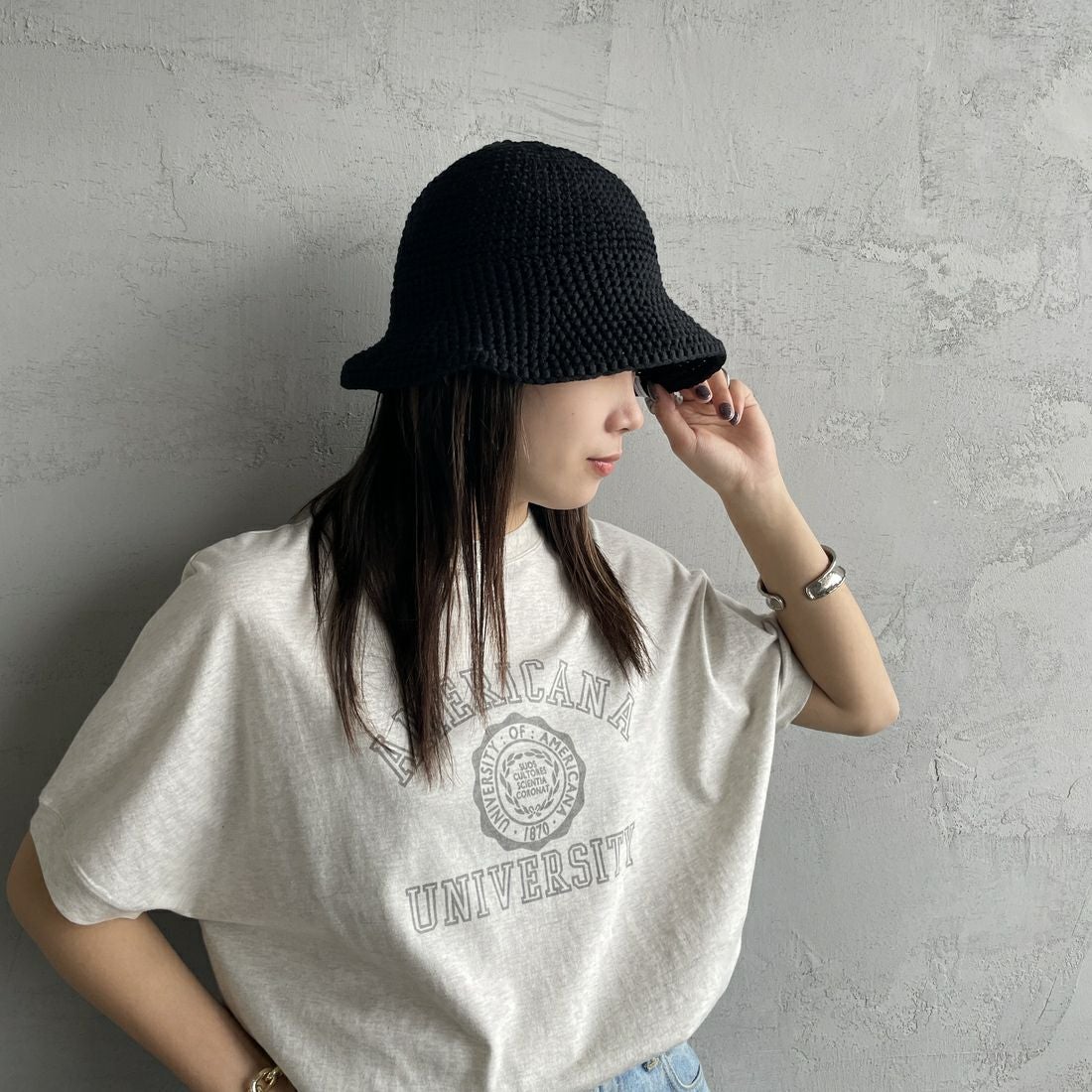 HALO COMMODITY [ハロ コモディティー] ドライニットハット [H251-442] BLACK