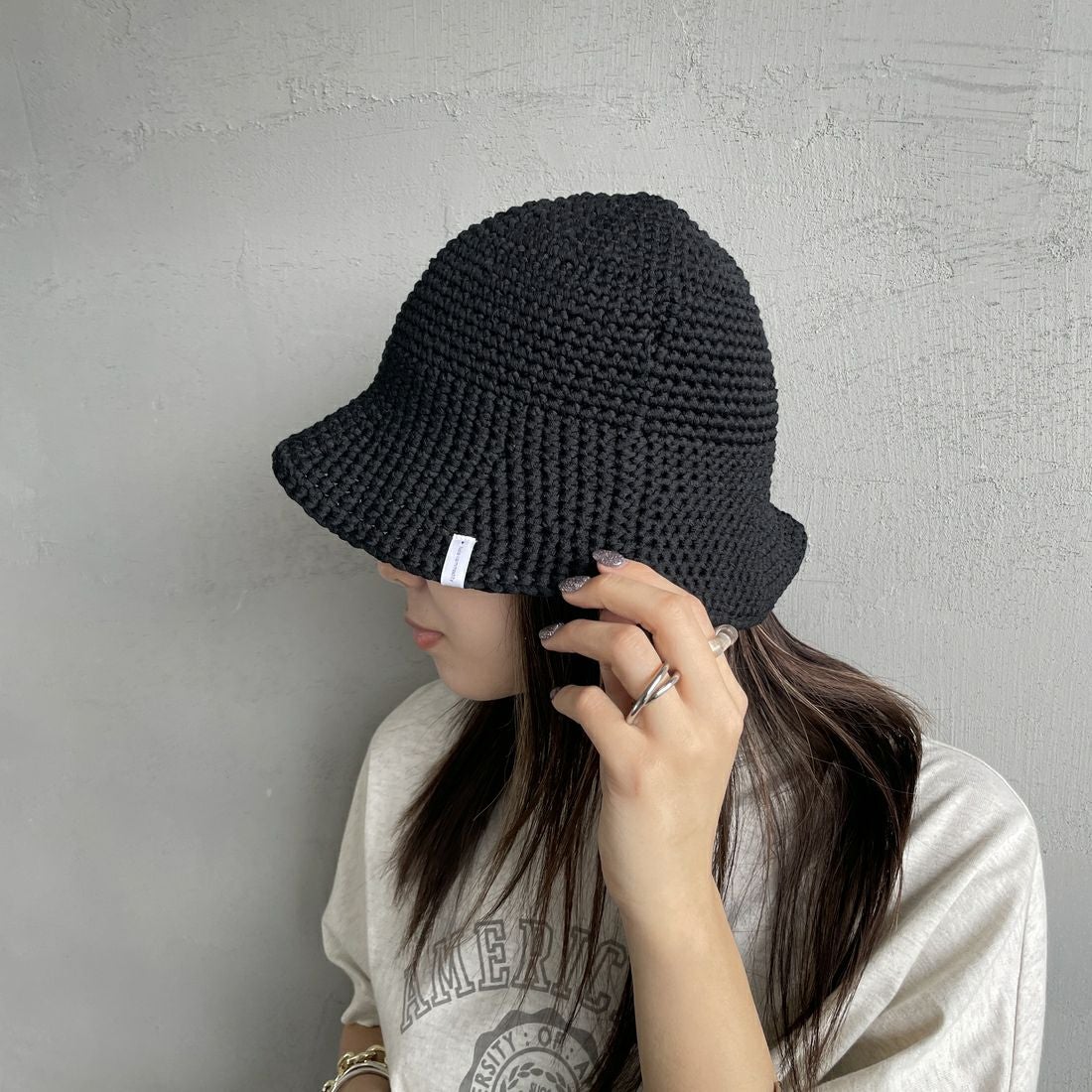 HALO COMMODITY [ハロ コモディティー] ドライニットハット [H251-442] BLACK