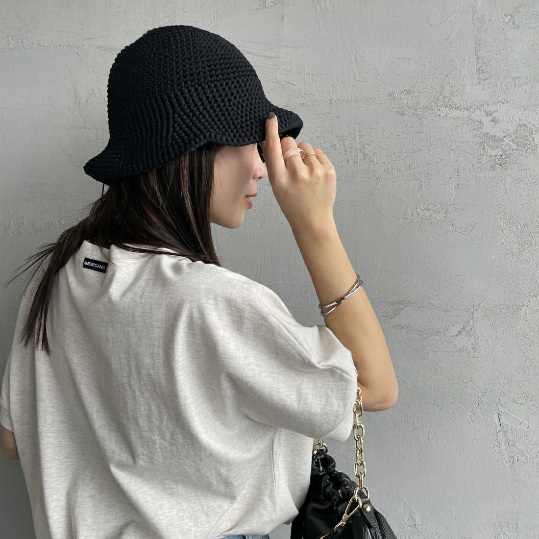 HALO COMMODITY [ハロ コモディティー] ドライニットハット [H251-442] BLACK