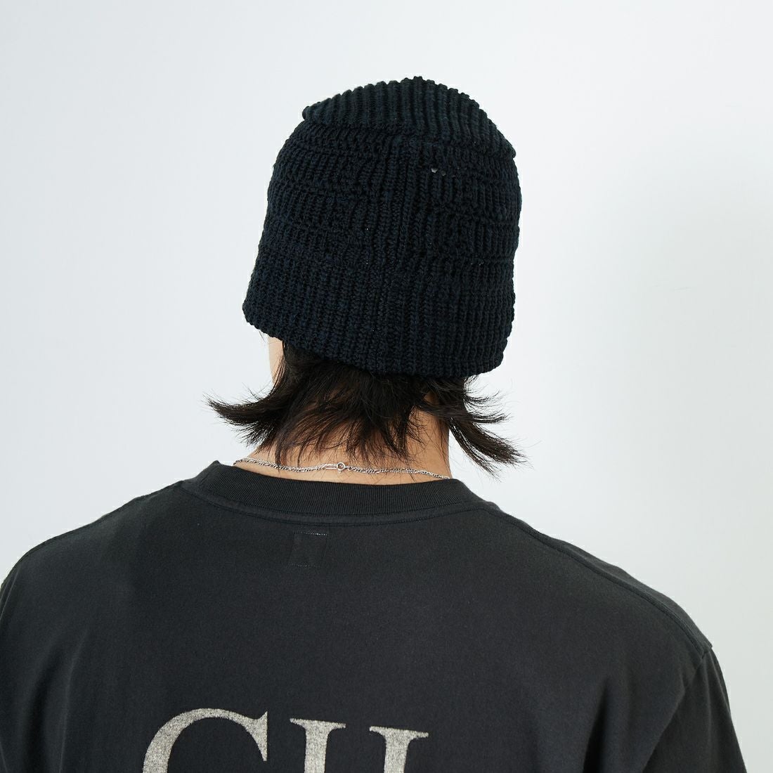 RACAL [ラカル] メッシュラインニットバケットハット [RL-25-1379] BLACK