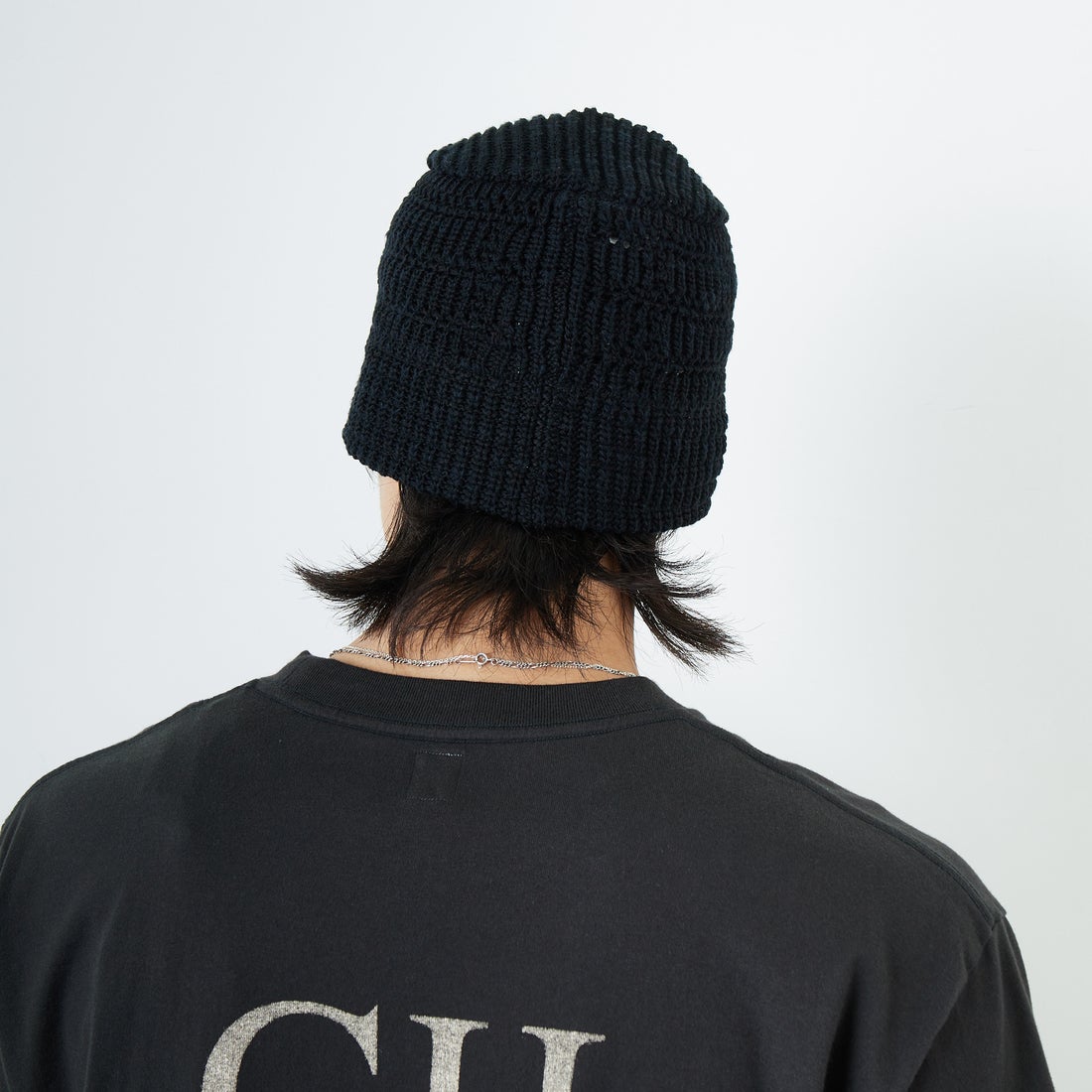 RACAL [ラカル] メッシュラインニットバケットハット [RL-25-1379] BLACK