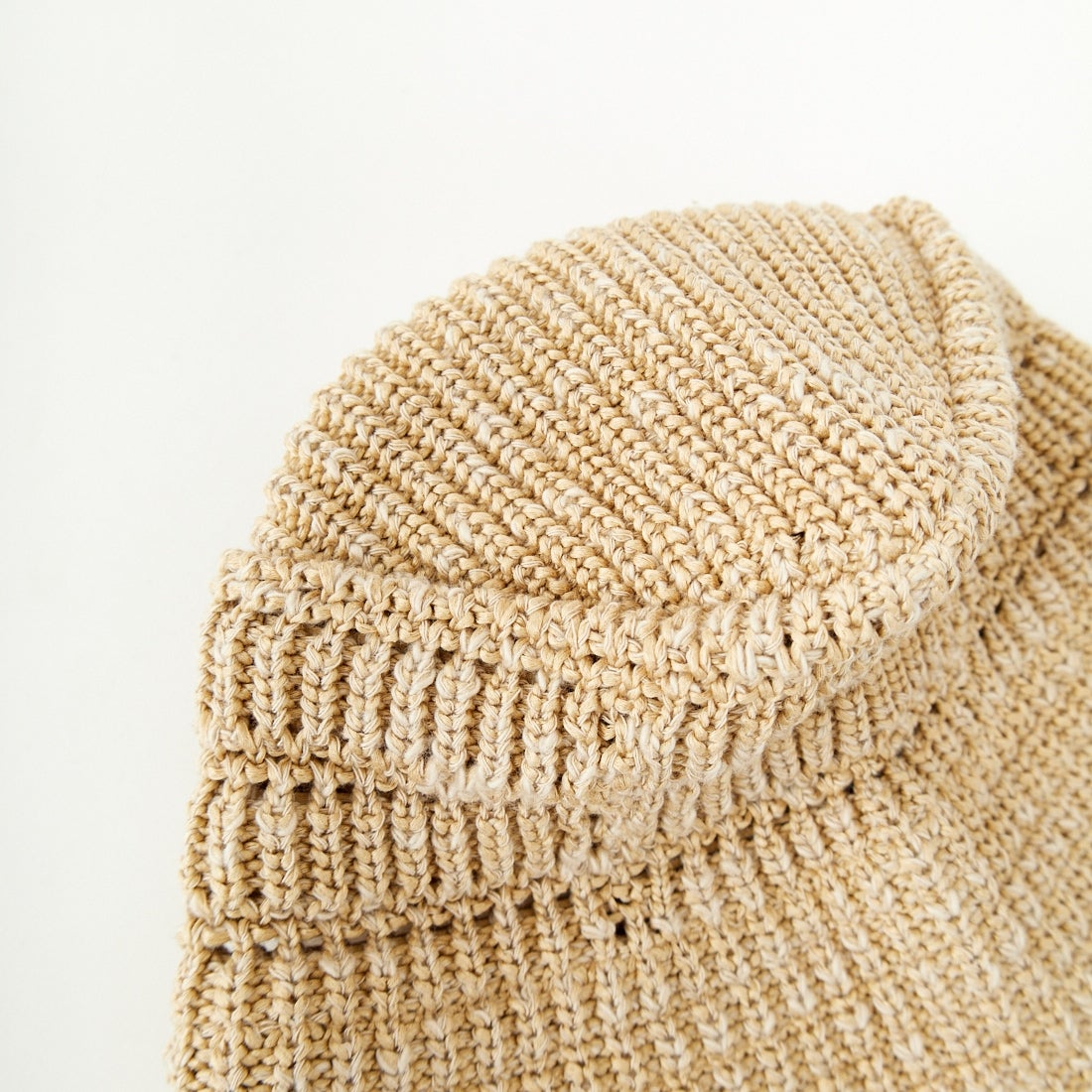RACAL [ラカル] メッシュラインニットバケットハット [RL-25-1379] BEIGE